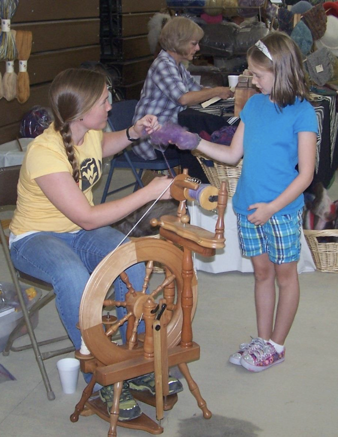 Counting Sheep until the West Virginia Fiber Festival returns